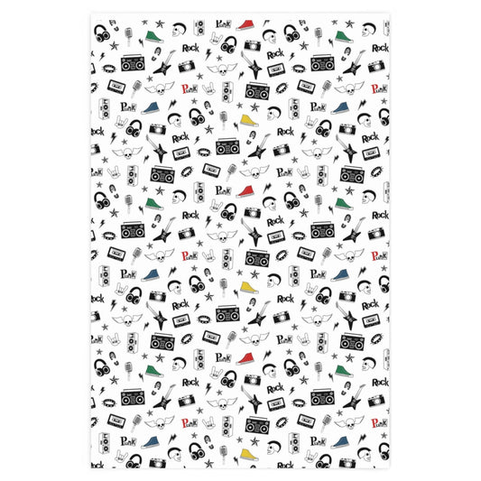 Rock On Punk Wrapping Paper