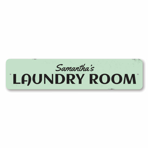 Laundry Room Name Sign