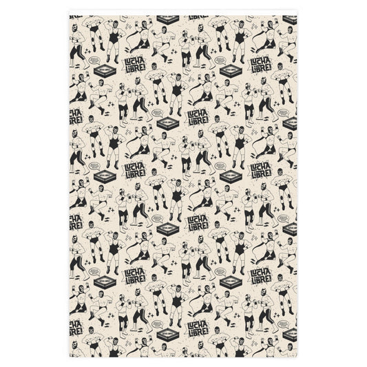 Luchador Wrapping Paper