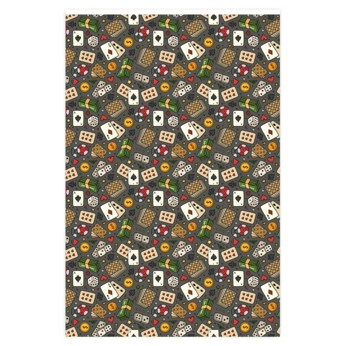 Casino Night Wrapping Paper