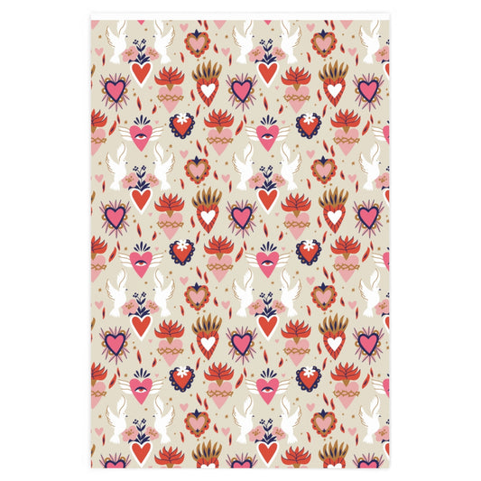 Sacred Heart Wrapping Paper