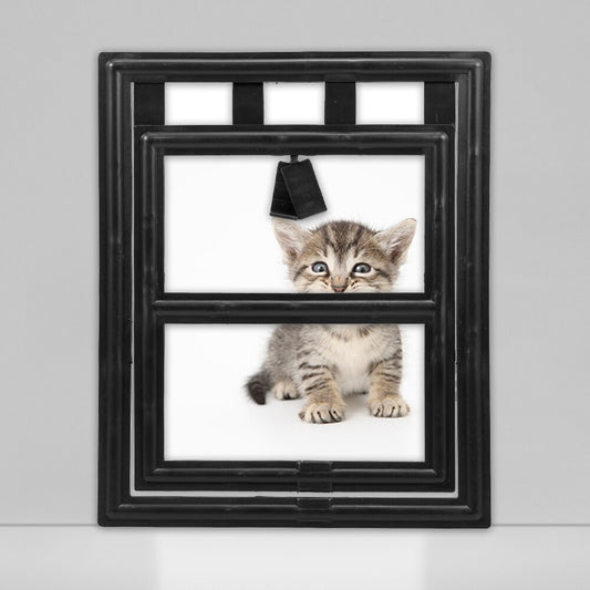 Dog Door Pet Cat Door For Screen LockablePet Entry
