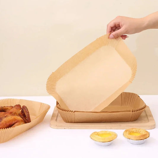 Disposable Air Fryer Paper Non-Stick Kitchen Baking Airfryer Mat