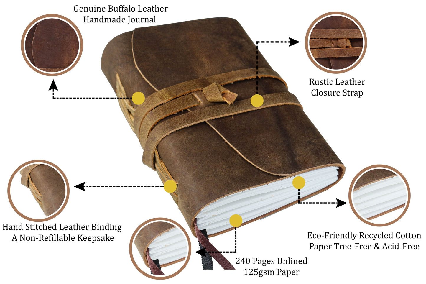 Vintage Bound Notebook