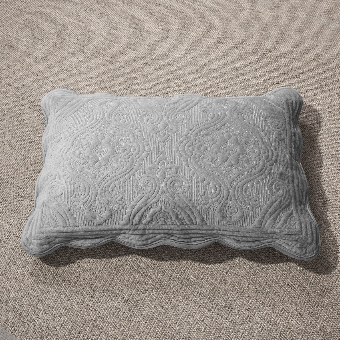 DaDa Bedding Elegant Micro Fleece Sherpa Bedspread Blanket Set -