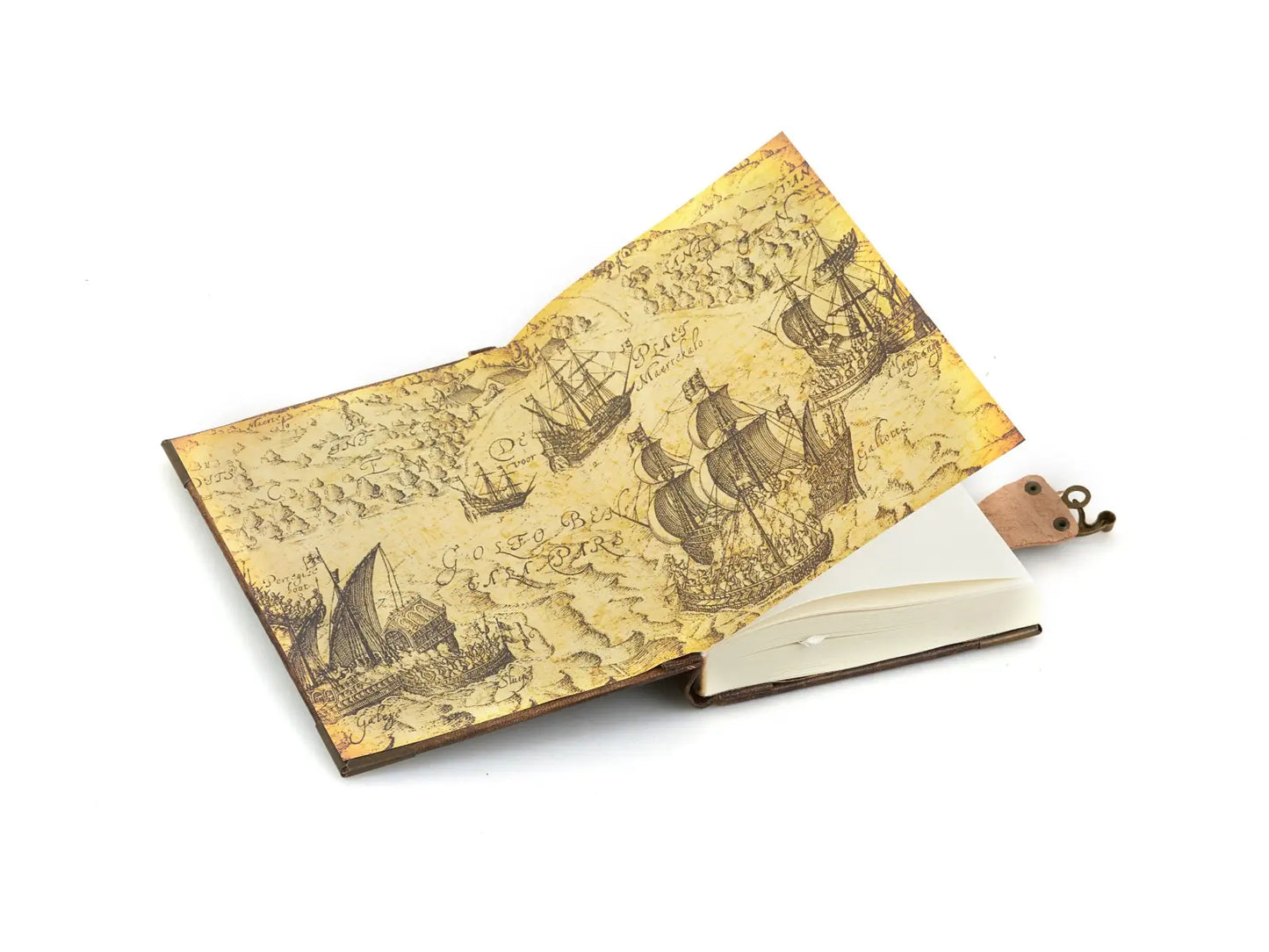 Dragon Figure Genuine Leather Notebook Diary Journal
