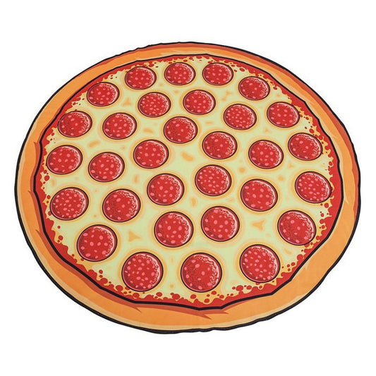 Round Pizza Beach Blanket