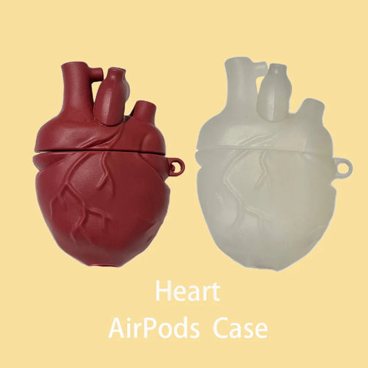 Earphones Case 3D Body Heart Style Case For Airpods 3,Soft Protective