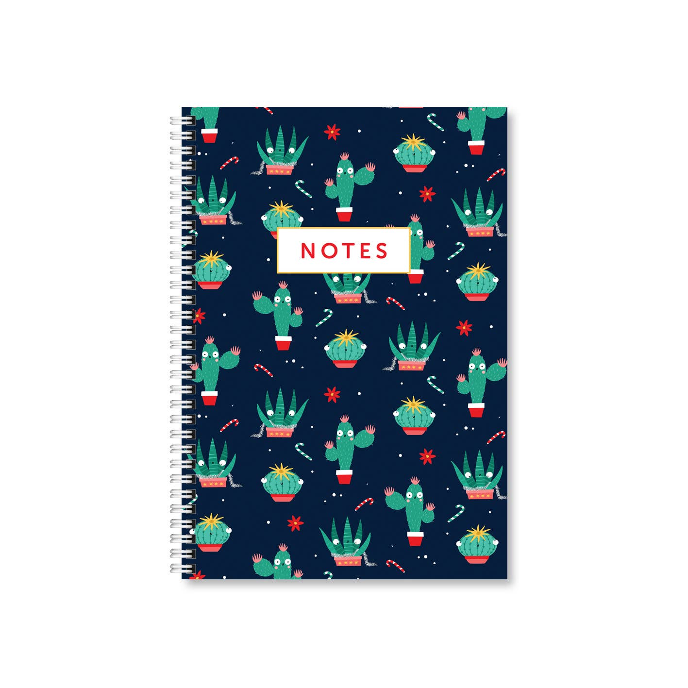Christmas Cacti Notebook (Pack of 6)