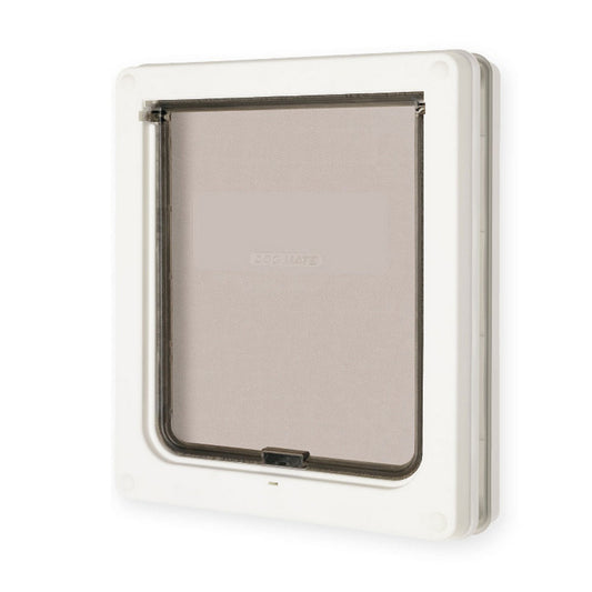Door Pet Mate Cat Flap White 29 x 35 cm