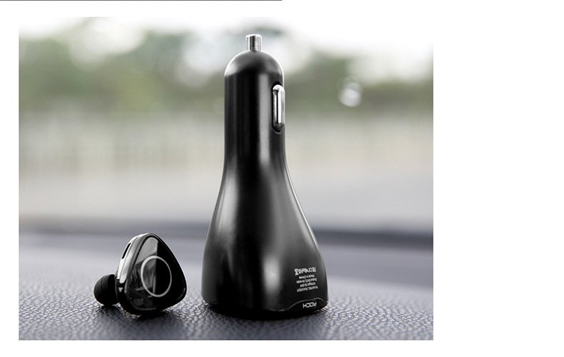 2 in 1 Bluetooth Earphone with Car Charger