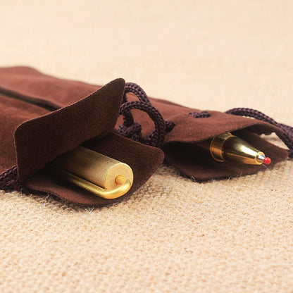 Brass Clip Ballpoint Pen