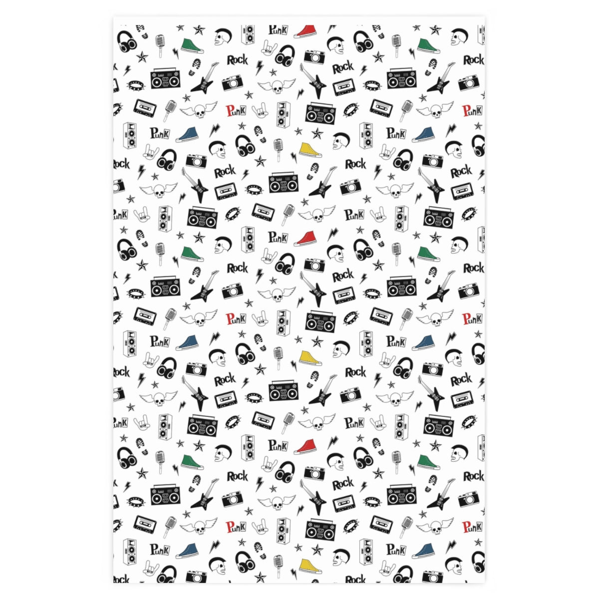 Rock On Punk Wrapping Paper