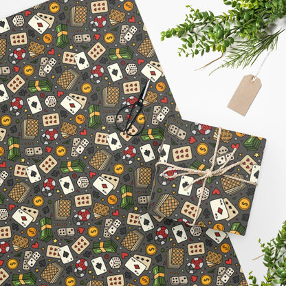 Casino Night Wrapping Paper