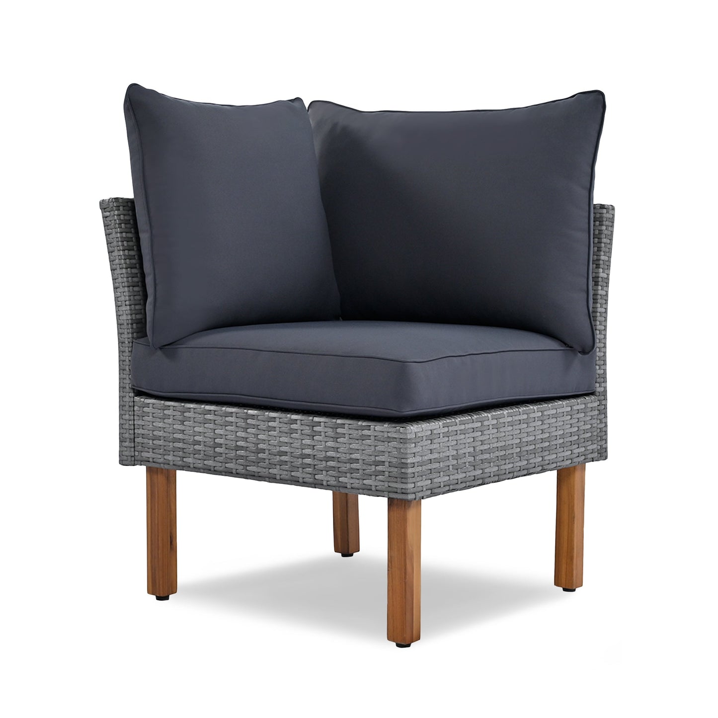 9-Piece Patio Rattan Furniture Set, Outdoor Conversation Set With