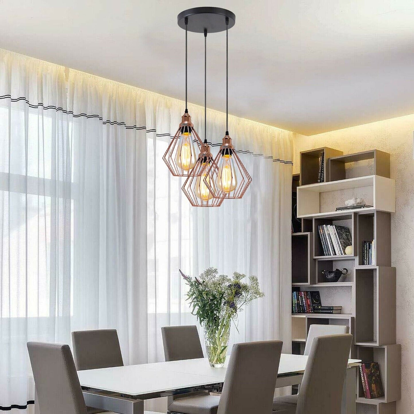 3 light Pendant Ceiling Light Fixture ~3776