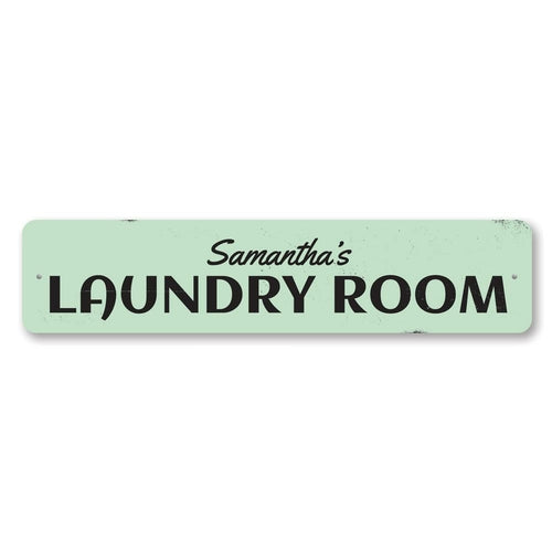 Laundry Room Name Sign