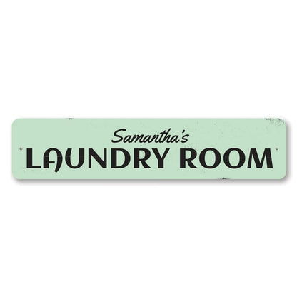 Laundry Room Name Sign