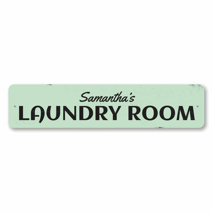 Laundry Room Name Sign