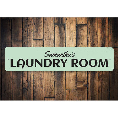 Laundry Room Name Sign