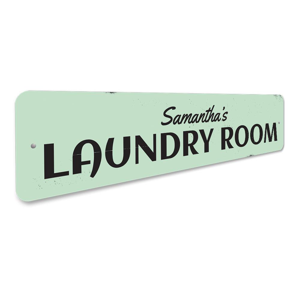 Laundry Room Name Sign