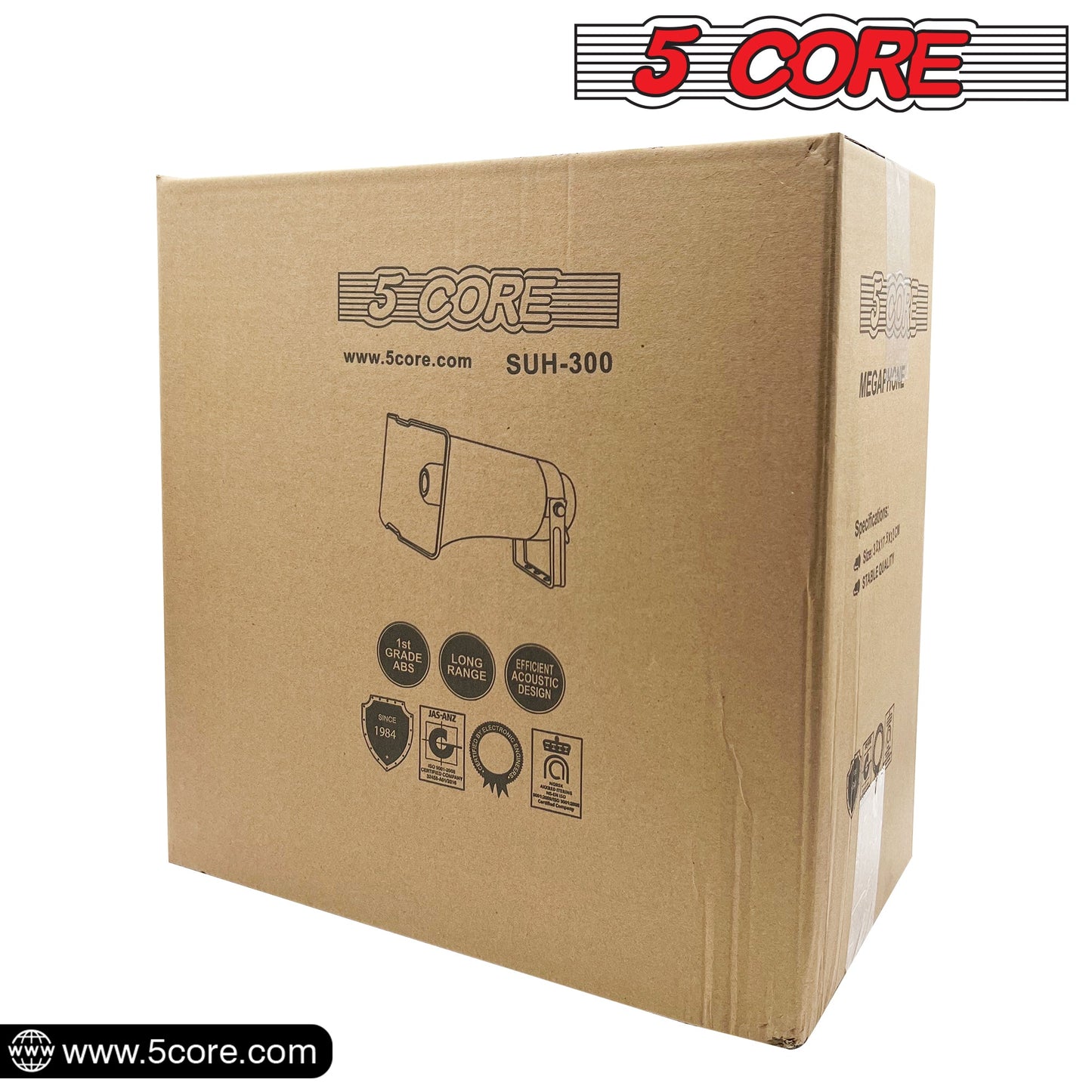 5 Core PA Horn Speaker Outdoor Siren Loudspeaker 35W RMS Loud