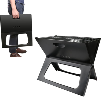 1Pc Portable BBQ Barbecue Grill Foldable Charcoal Grill Camping Garden