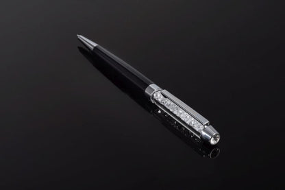 Black Pen with Swarovski Crystals
