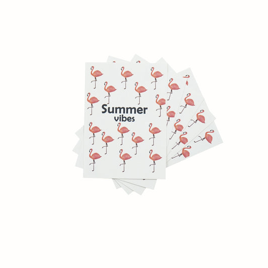 Postcard - Paper - Summer Vibes - Set of 5 - A6