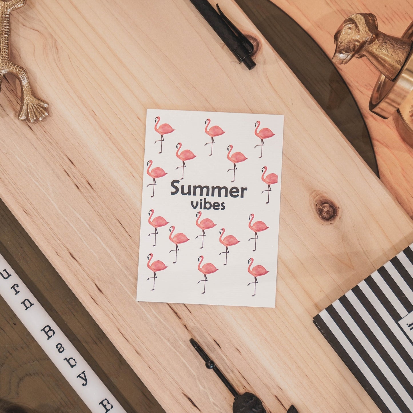 Postcard - Paper - Summer Vibes - Set of 5 - A6