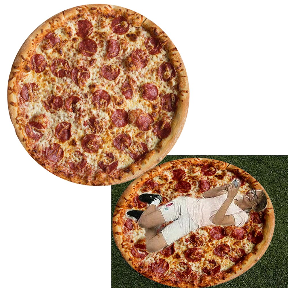 Comfort Food Creations Pizza Wrap Blanket