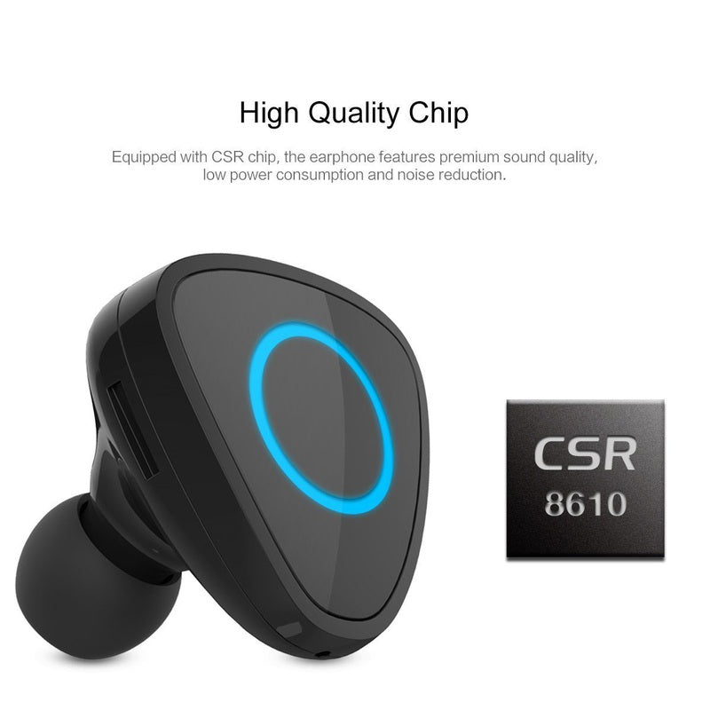 2 in 1 Bluetooth Earphone with Car Charger