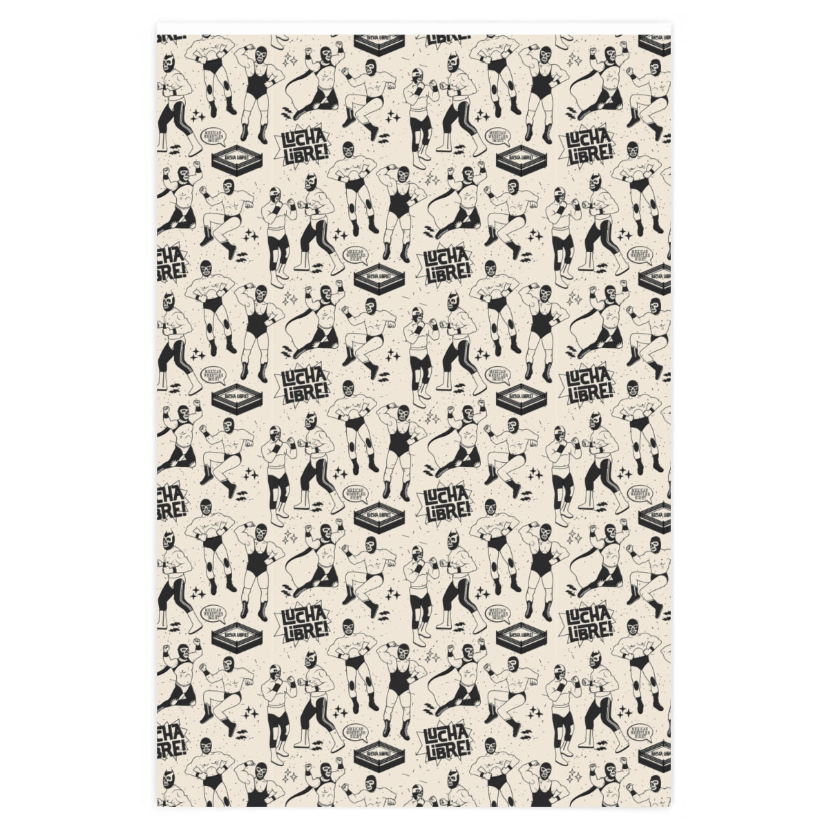 Luchador Wrapping Paper