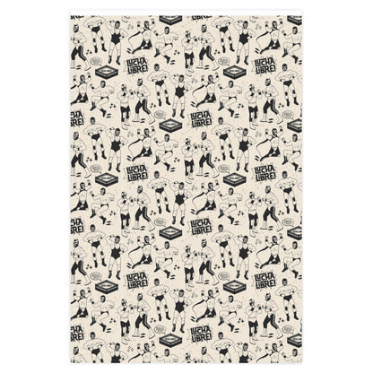 Luchador Wrapping Paper