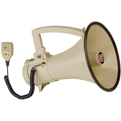 5Core Megaphone Bullhorn Speaker 100W Bull Horn Cheer Megafono 2000
