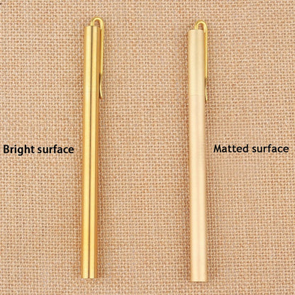 Brass Clip Ballpoint Pen