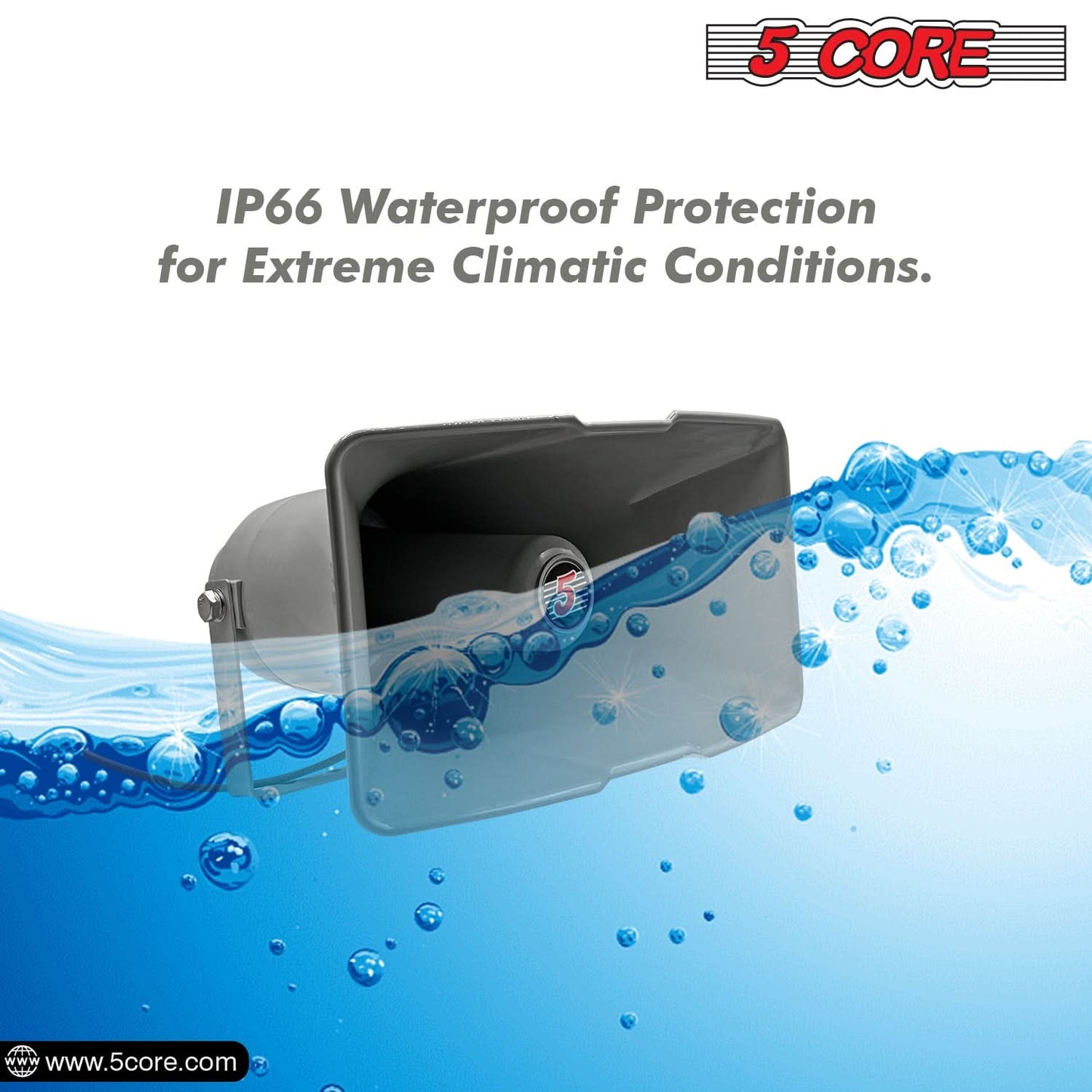 5 Core PA Horn Speaker Outdoor Siren Loudspeaker 35W RMS Loud