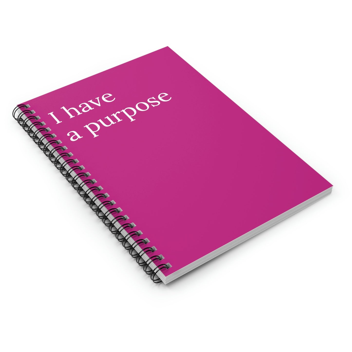 I Have A Purpose Motivational Notebook