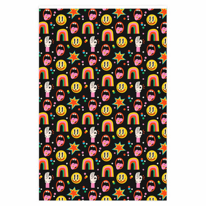 Crazy Retro Wrapping Paper