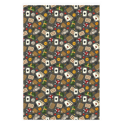 Casino Night Wrapping Paper
