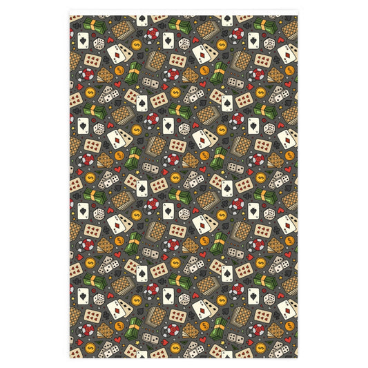 Casino Night Wrapping Paper