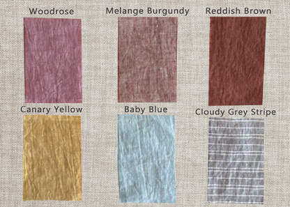 Greyish Green linen large tote bag