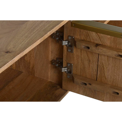 TV furniture DKD Home Decor Golden Natural Mango wood 150 x 40 x 48 cm