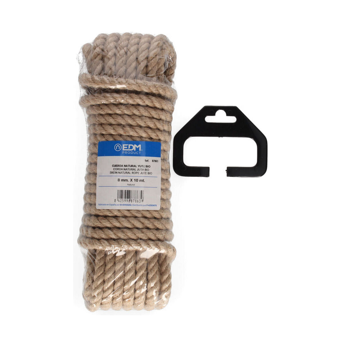 Braided rope EDM 10 m Jute