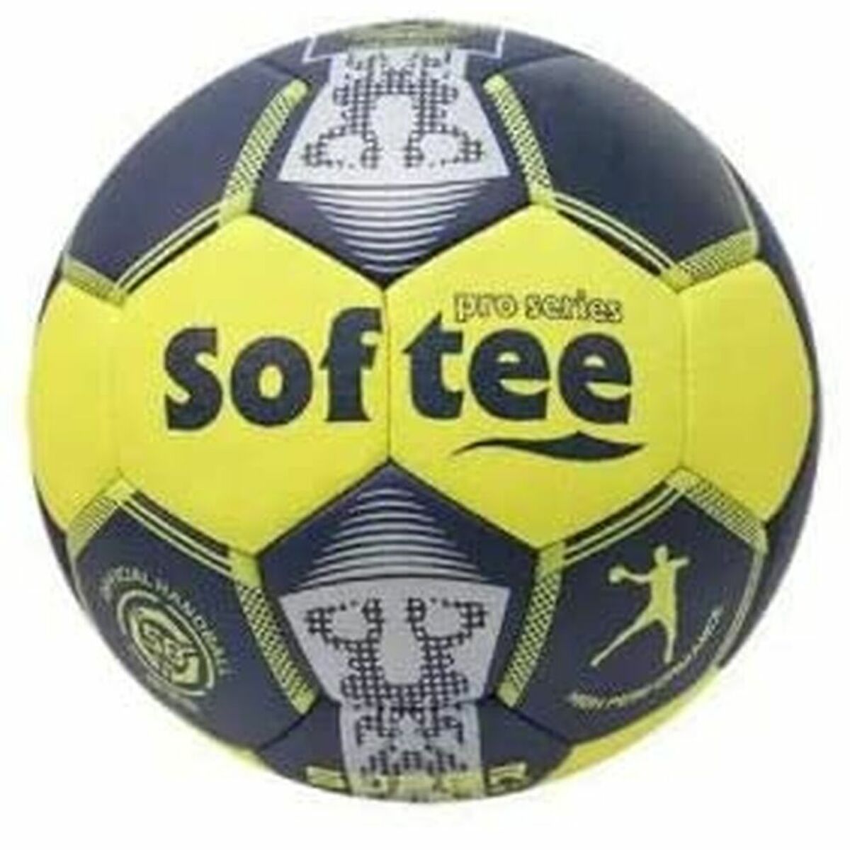 Ball for Handball Softee ‎Softee Equipment Yellow