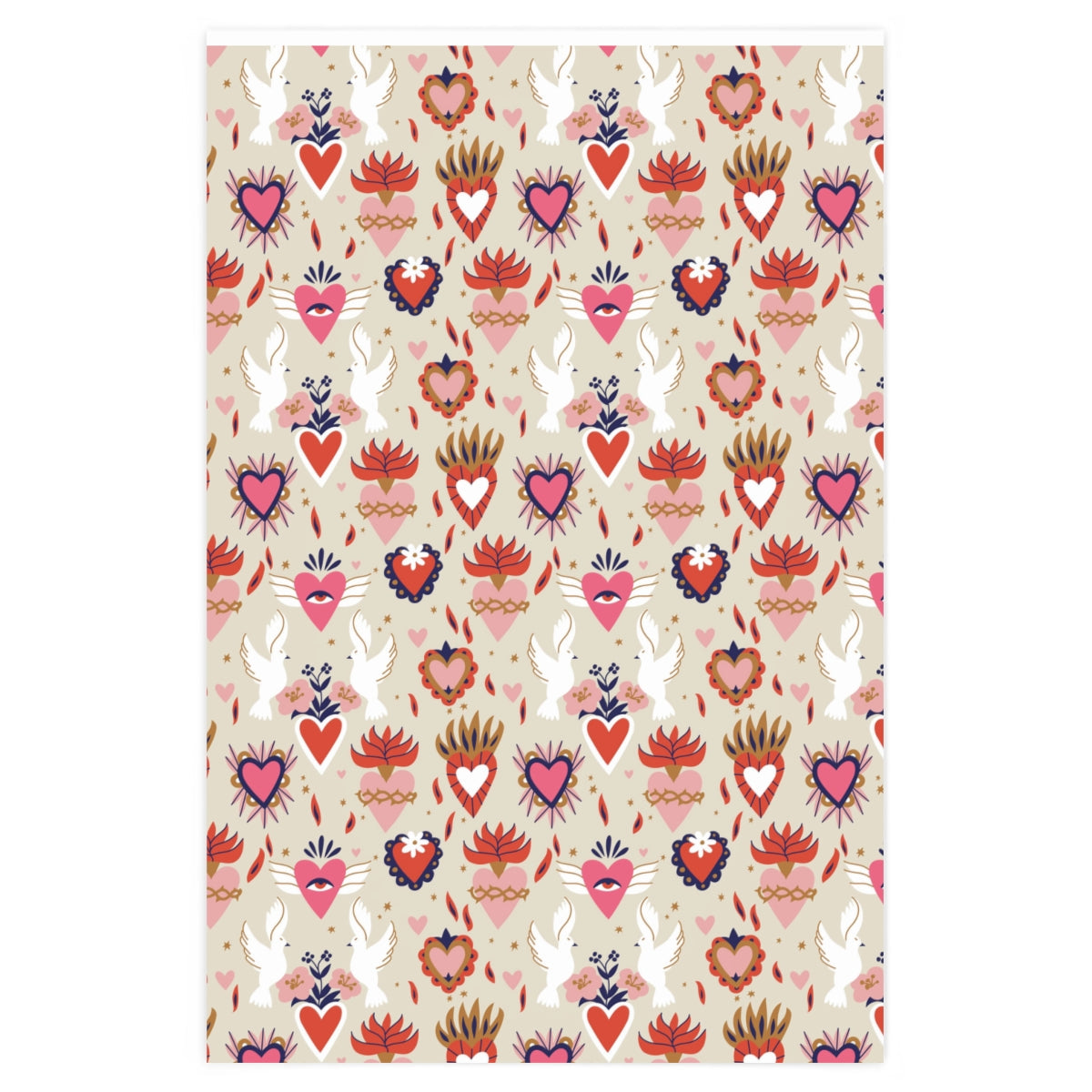 Sacred Heart Wrapping Paper