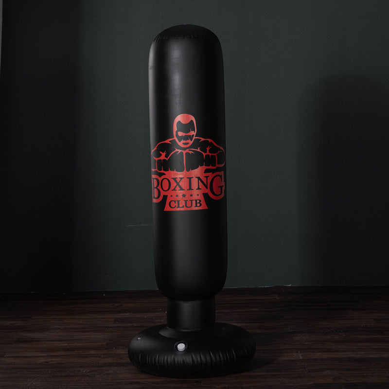 Standalone Inflatable Punching Bag Kickboxing Workout Equipment for