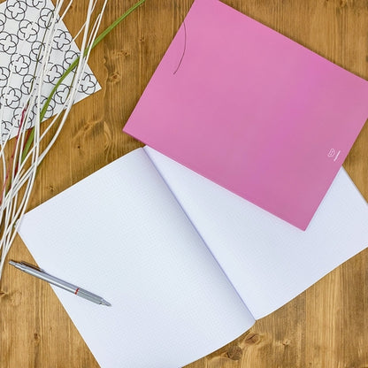 Dotted notebook, 108 page, soft touch cover, A4/A5/A5 pad, 24 color