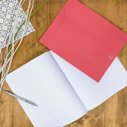 Dotted notebook, 108 page, soft touch cover, A4/A5/A5 pad, 24 color