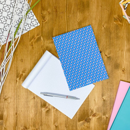 Dotted notebook, 108 page, soft touch cover, A4/A5/A5 pad, 24 color